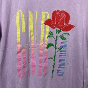 Guns and Roses vintage inspired band shirt